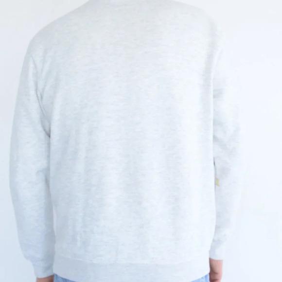 Lane 7 God Loves Terriers Gray Crew Neck Cotton Sweater Size Medium - Picture 2 of 15